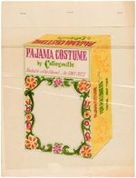 COLLEGEVILLE "PAJAMA COSTUME" BOX ORIGINAL ART TRIO.