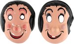 OLIVE OYL COLLEGEVILLE HALLOWEEN MASK PROTOTYPE TRIO & BOXED COSTUME.