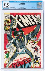 "X-MEN" #56 MAY 1969 CGC 7.5 VF-.