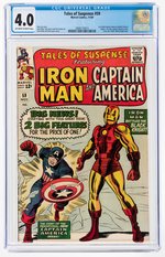 "TALES OF SUSPENSE" #59 NOVEMBER 1964 CGC 4.0 VG.