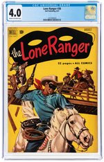 "LONE RANGER" #38 AUGUST 1951 CGC 4.0 VG.