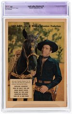 "LASH LaRUE WESTERN" #5 MAY 1950 CGC RESTORED 5.0 SLIGHT (C-1) VG/FINE.