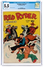 "RED RYDER COMICS" #9 SEPTEMBER-OCTOBER 1942 CGC 5.5 FINE-.