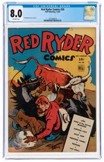 "RED RYDER COMICS" #20 JULY-AUGUST 1944 CGC 8.0 VF.