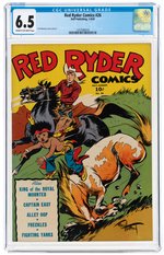 "RED RYDER COMICS" #26 JULY-AUGUST 1945 CGC 6.5 FINE+.