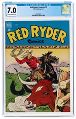 "RED RYDER COMICS" #59 JUNE 1948 CGC 7.0 FINE/VF.