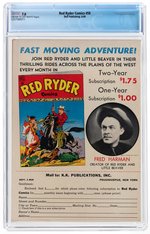 "RED RYDER COMICS" #59 JUNE 1948 CGC 7.0 FINE/VF.