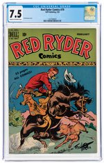 "RED RYDER COMICS" #79 FEBRUARY 1950 CGC 7.5 VF-.