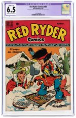 "RED RYDER COMICS" #80 MARCH 1950 CGC RESTORED 6.5 SLIGHT (C-1) FINE+.