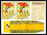 NEAR COMPLETE COPY OF "MICKEY MOUSE WADDLE BOOK."