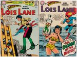 "SUPERMAN'S GIRLFRIEND LOIS LANE" 1960s LOT OF 20 COMICS.