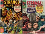 "STRANGE TALES" MID-1960s COMIC ISSUES #136-145.