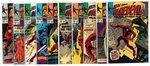 "DAREDEVIL" 1960s LOT OF 12 COMICS.