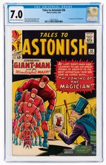 "TALES TO ASTONISH" #56 JUNE 1964 CGC 7.0 FINE/VF.