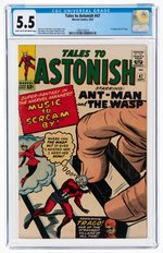 "TALES TO ASTONISH" #47 SEPTEMBER 1963 CGC 5.5 FINE-.