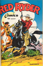 RED RYDER V4 #37-48 DELL FILE 1946-1947 BOUND VOLUME.