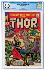 "JOURNEY INTO MYSTERY" #106 JULY 1964 CGC 6.0 FINE.