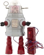 PISTON ACTION (PUG ROBBY) BATTERY-OPERATED ROBOT.