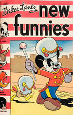 NEW FUNNIES V6 #126-137 DELL FILE 1947-1948 BOUND VOLUME.