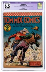 "TOM MIX" #2 NOVEMBER 1940 CGC RESTORED 6.5 MODERATE (B-3) FINE+.