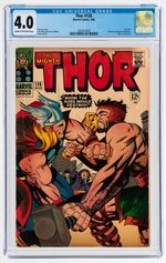 "THOR" #126 MARCH 1966 CGC 4.0 VG.