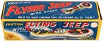 "FLYING JEEP" BOXED LINEMAR FRICTION SPACE TOY.