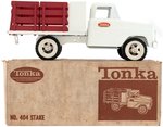 TONKA BOXED STAKE TRUCK NO. 404.