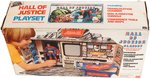 "MEGO HALL OF JUSTICE PLAYSET."