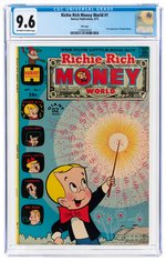 "RICHIE RICH MONEY WORLD" #1 SEPTEMBER 1972 CGC 9.6 NM+.