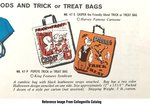 COLLEGEVILLE "POPEYE'S TRICK OR TREAT" HALLOWEEN SHOWROOM SAMPLE BAG.