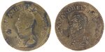 ANDREW JACKSON PAIR OF 1824 TOKENS.