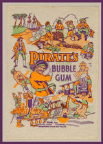 "PIRATE'S PICTURE BUBBLEGUM" WRAPPER.