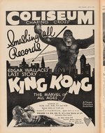 BRITISH FILM MAGAZINE LOT WITH "KING KONG" CONTENT.