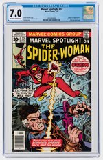 "MARVEL SPOTLIGHT" #32 FEBRUARY 1977 CGC 7.0 FINE/VF (FIRST SPIDER-WOMAN).