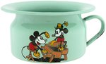 MICKEY & MINNIE MOUSE CHILD'S POTTY (SCARCE COLOR VARIETY).