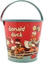 "DONALD DUCK" & NEPHEWS SAND PAIL.