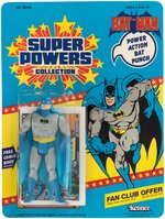 "SUPER POWERS" BATMAN FIGURE ON CARD.