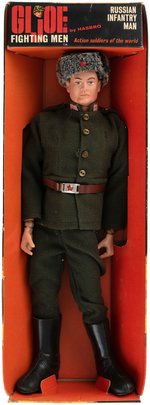 "G.I. JOE ACTION SOLDIERS OF THE WORLD" RUSSIAN INFANTRY MAN IN BOX.