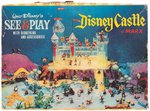 MARX "DISNEY CASTLE" DISNEYKINS BOXED PLAYSET.