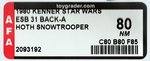 "STAR WARS: THE EMPIRE STRIKES BACK - HOTH SNOWTROOPER" 31 BACK-A AFA 80 NM.