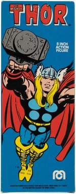 "THE MIGHTY THOR" BOXED MEGO ACTION FIGURE.