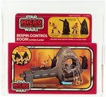 "STAR WARS MICRO COLLECTION" BESPIN ACTION PLAYSET AFA PAIR.