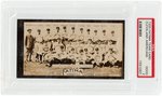 1913 T200 FATIMA CLEVELAND NAPS TEAM CARD PSA GOOD 2.