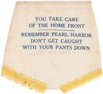 WWII REMEMBER PEARL HARBOR SCARCE AND RARE BUTTONS PLUS RPH PANTIES FROM LOUISIANA.