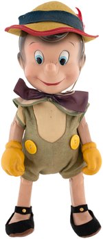 "PINOCCHIO" KNICKERBOCKER DOLL (LARGEST SIZE).