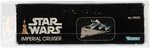 "STAR WARS - IMPERIAL CRUISER" DIE-CAST DCA 70 EX+.