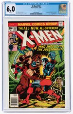 "X-MEN" #102 DECEMBER 1976 CGC 6.0 FINE.