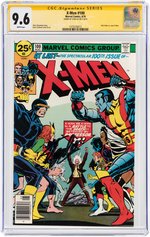 "X-MEN" #100 AUGUST 1976 CGC 9.6 NM+ STAN LEE SIGNATURE SERIES.