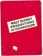 WALT DISNEY 1938 EXHIBITOR'S PUBLICITY BOOK.