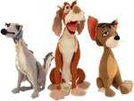 "LADY AND THE TRAMP" LARS DOG DOLL LOT.